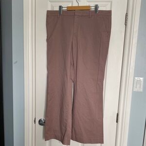 GAP Wide-Leg Pants in Dusty Rose XL